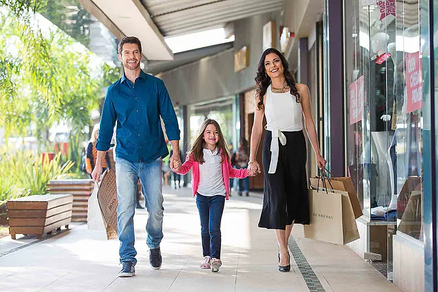 Campanhas Publicitárias: Fotógrafo publicitário em Cajamar: família passeando no outlet